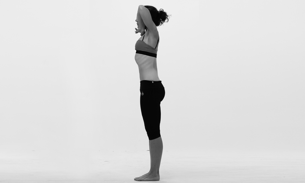 Bikram Hot Yoga 3 Standing deep breathing