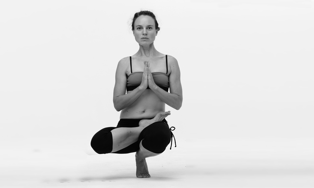Bikram Hot Yoga 32 Toe Stand Pose